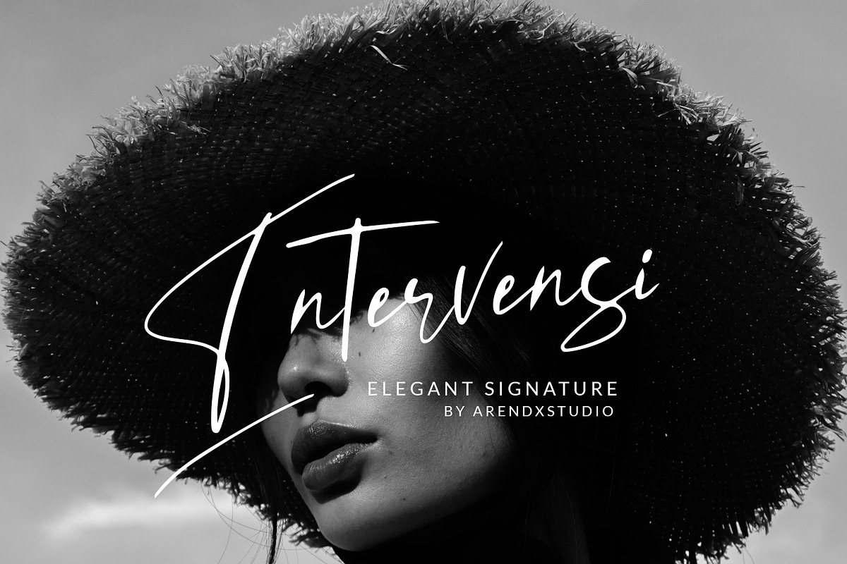 Intervensi Elegant Signature in Script Fonts - product preview 8