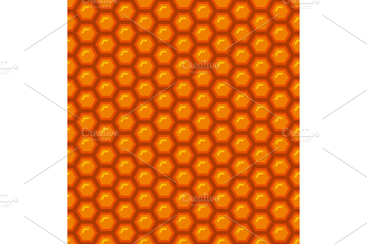 Honeycomb Hexagon Seamless Pattern in Textures - product preview 8