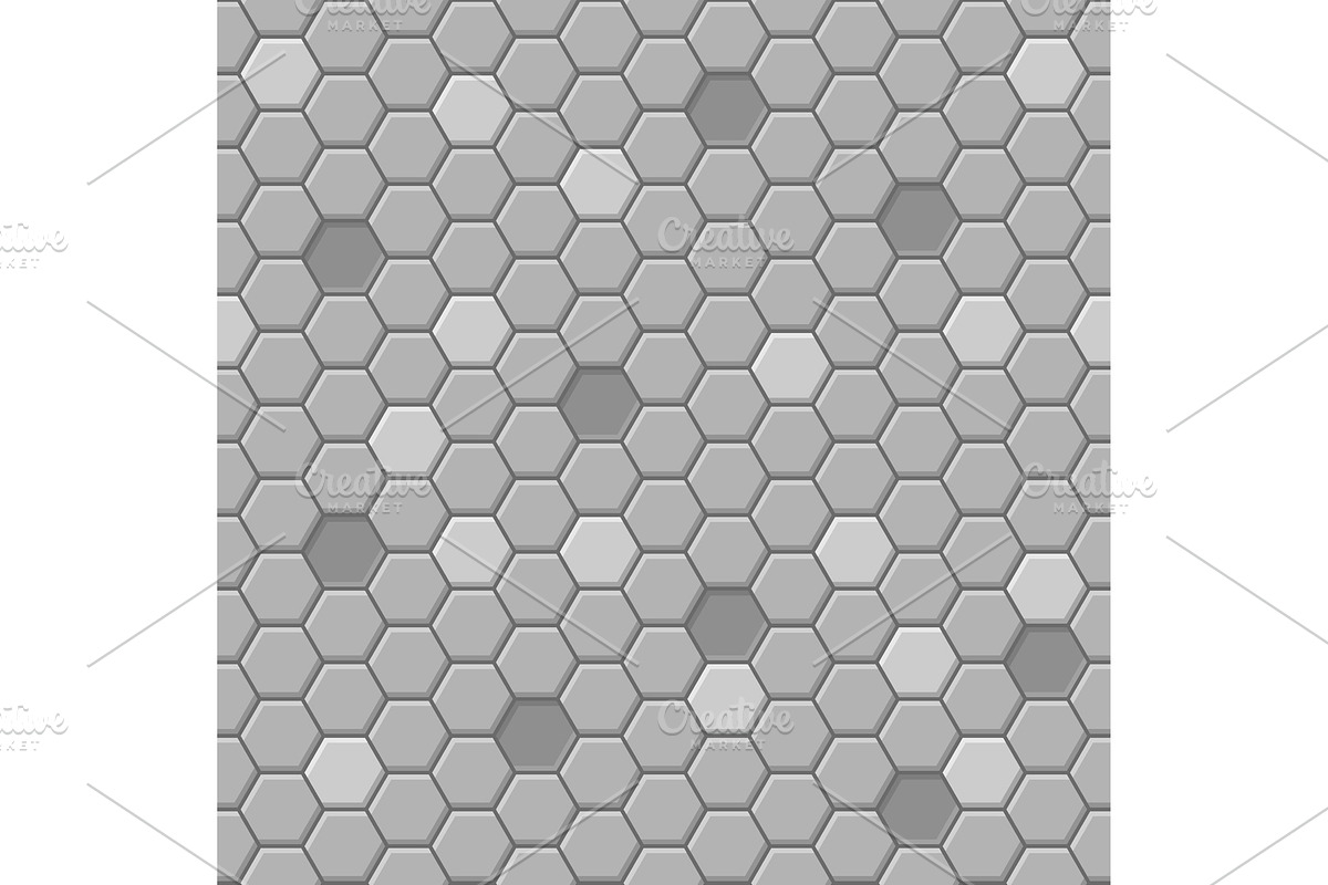 Honeycomb Hexagon Seamless Pattern in Textures - product preview 8