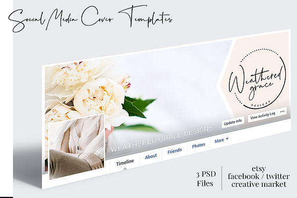 Social Media Cover Templates in Facebook Templates - product preview 1