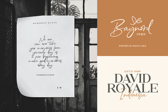 North Avellion - Script & Serif Duo in Display Fonts - product preview 7