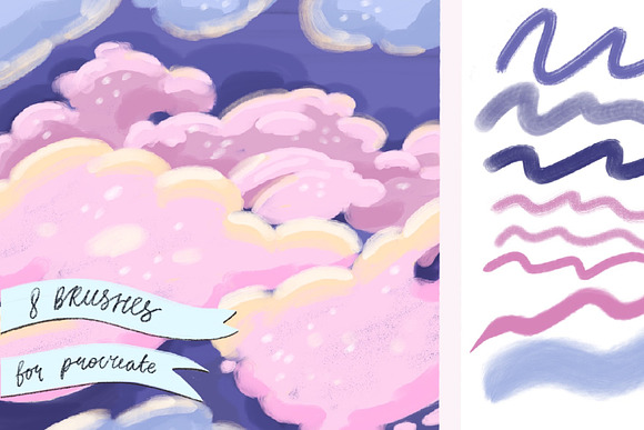 Brushes procreate. Texture paints in Add-Ons - product preview 2