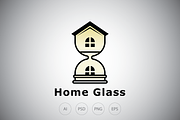 Hourglass House Logo Template