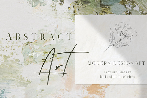 ABSTRACT ART- design set