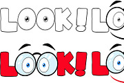Cartoon Look Text Collection