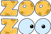 Skin Zoo Text With Eyes Collection