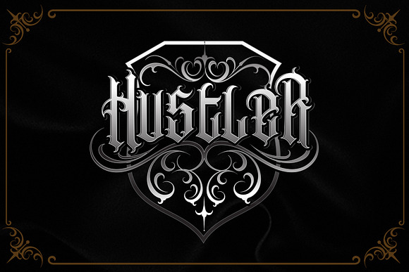 GOLDUST FONT + Extra Ornament in Blackletter Fonts - product preview 3