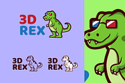 3DREX - Mascot & Esport Logo