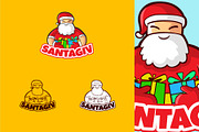 SANTAGIV - Mascot & Esport Logo