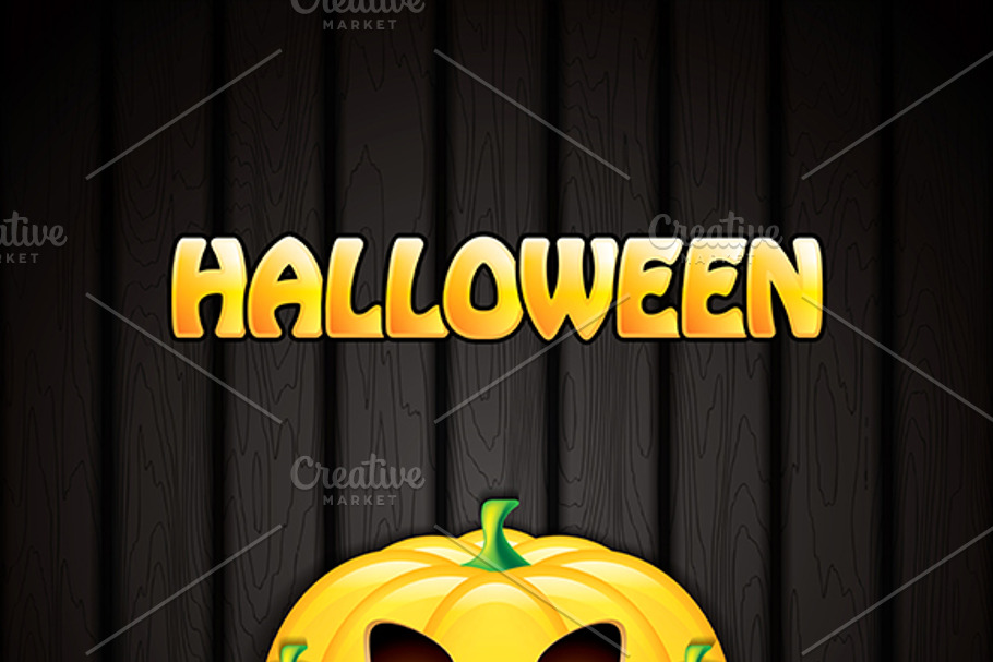 Halloween pumpkins in Illustrations - product preview 8
