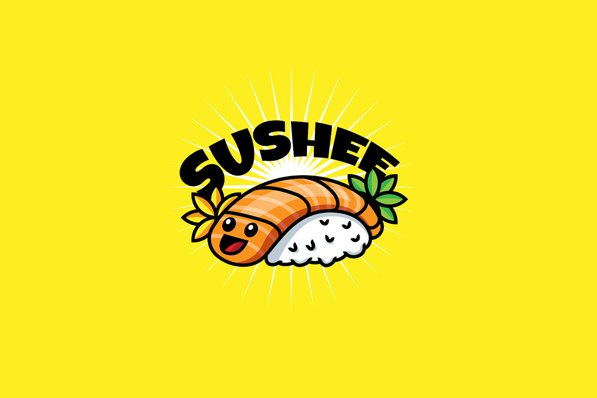 Sushi - Mascot & Esport Logo in Logo Templates - product preview 8
