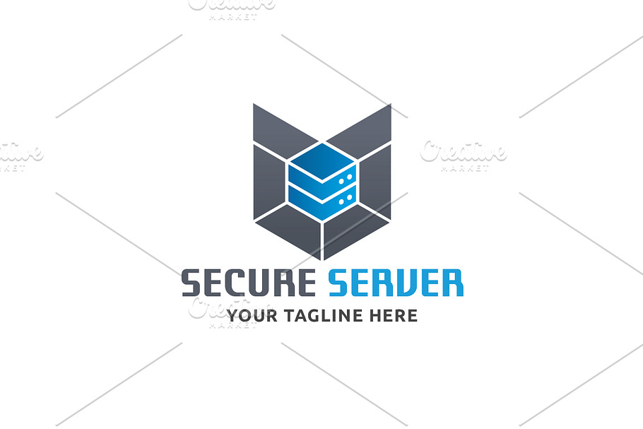 Secured Server Logo