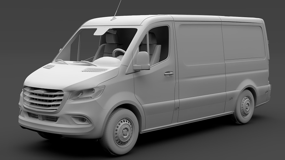 Freightliner Sprinter Panel Van L2H1 in Vehicles - product preview 2