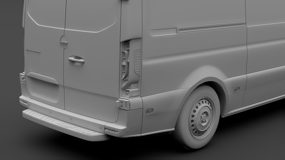Freightliner Sprinter Panel Van L2H1 in Vehicles - product preview 4