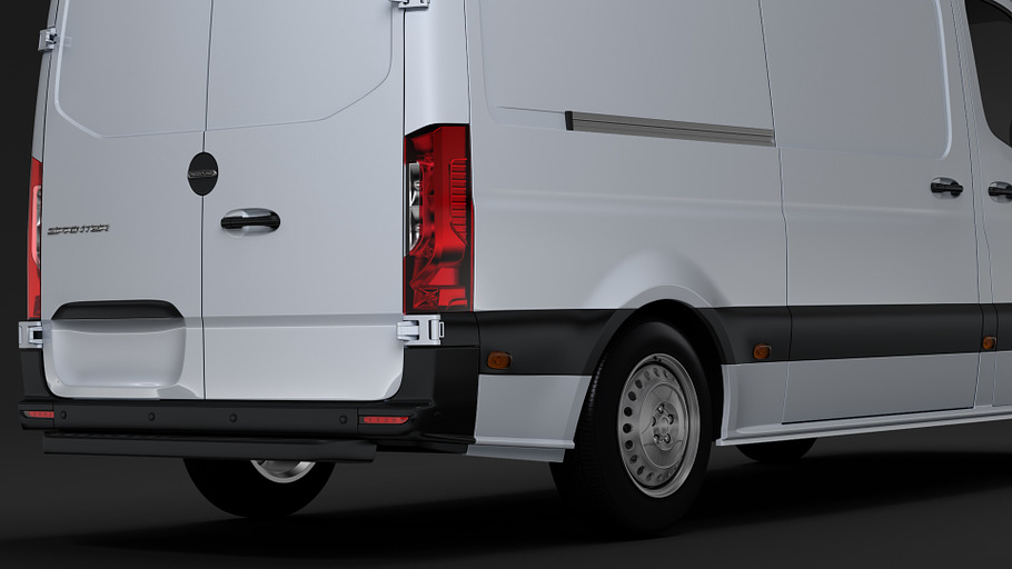 Freightliner Sprinter Panel Van L2H1 in Vehicles - product preview 11