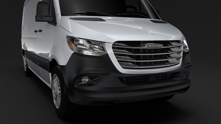 Freightliner Sprinter Panel Van L2H1 in Vehicles - product preview 12