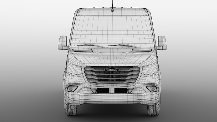 Freightliner Sprinter Panel Van L2H1 in Vehicles - product preview 14