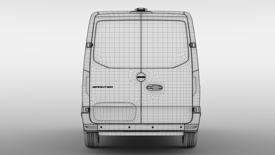 Freightliner Sprinter Panel Van L2H1 in Vehicles - product preview 18