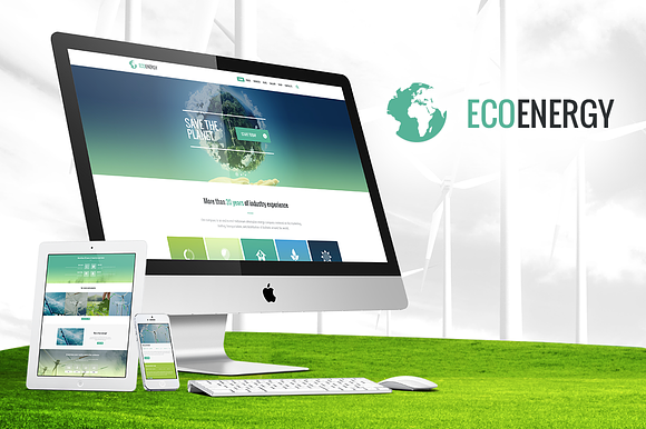 ECO Energy - Ecology WordPress Theme in WordPress Business Themes - product preview 3