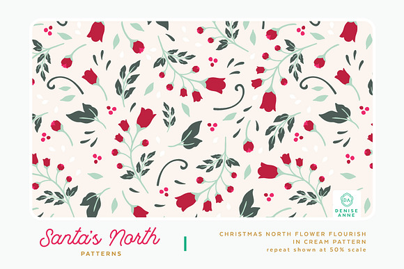Santa's North Pattern Collection in Patterns - product preview 3