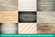 Wooden texture background big set.
