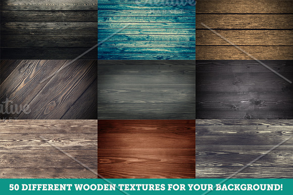 Wooden texture background big set. in Textures - product preview 1