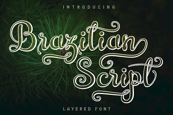 Brazilian Script in Script Fonts - product preview 9