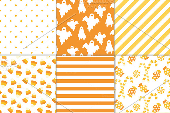Halloween Digital Paper Set in Patterns - product preview 1