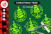 Christmas Tree Decoration SVG v2