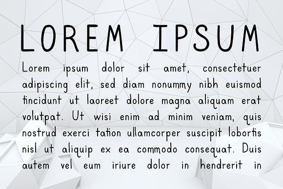 Laurelin, a dyslexia friendly font in Sans-Serif Fonts - product preview 3