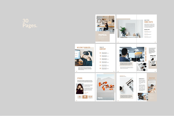 PROPOSAL - Business Company in Brochure Templates - product preview 5