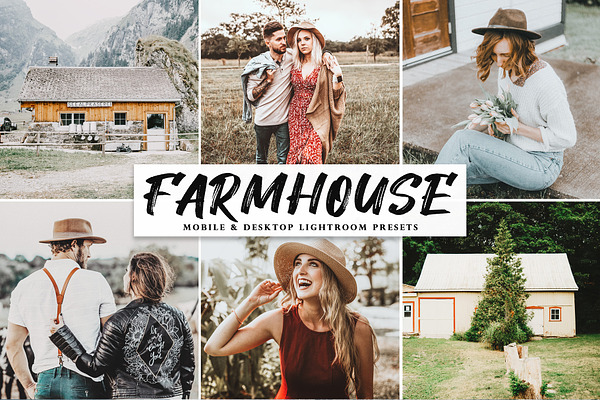 Farmhouse Lightroom Presets Pack