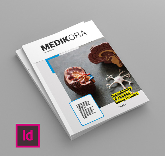 Medikora - Magazine Template in Magazine Templates - product preview 1