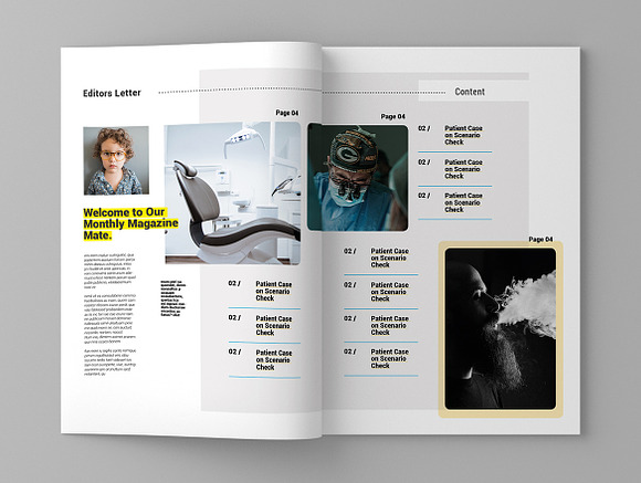 Medikora - Magazine Template in Magazine Templates - product preview 2