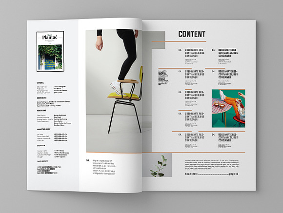 Motive - Magazine Template in Magazine Templates - product preview 2