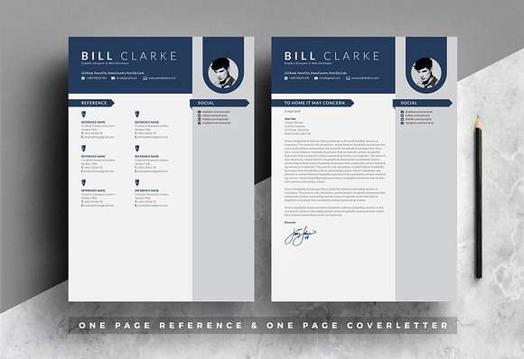 Word Resume & Cover Letter in Resume Templates - product preview 2
