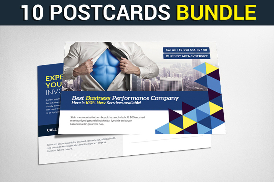 10 Multipurpose Business Postcards
