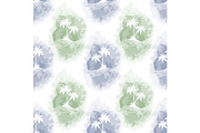 Seamless Pattern, Palms