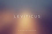 Leviticus Sermon Title