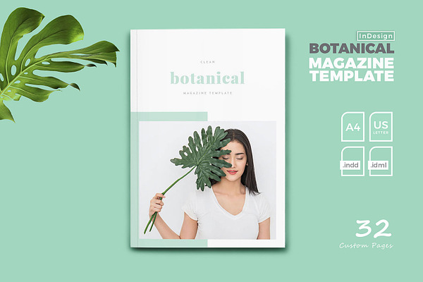 Botanical Magazine Template