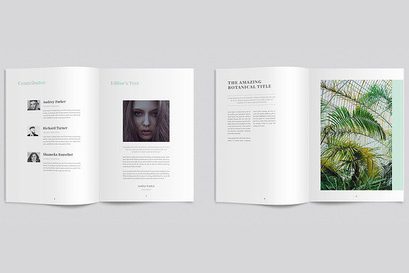 Botanical Magazine Template in Magazine Templates - product preview 2
