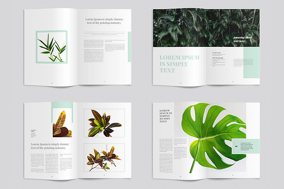 Botanical Magazine Template in Magazine Templates - product preview 4