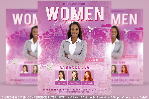 Church Women Conference Flyer