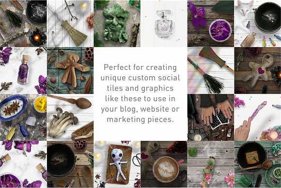 Wiccan Magick Mockup Collection in Scene Creator Mockups - product preview 10
