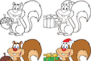 Squirrel Characters Collection - 1