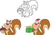 Squirrel Characters Collection - 2