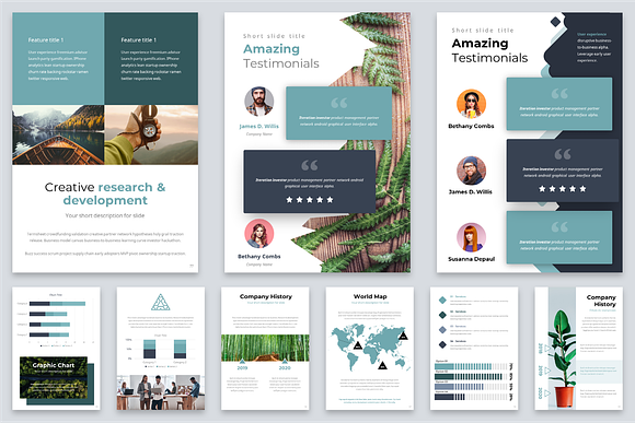 A4 Portal Modern Powerpoint Template in PowerPoint Templates - product preview 12