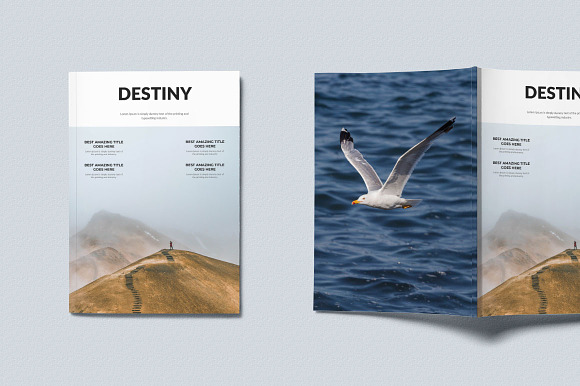 InDesign Magazine Template in Magazine Templates - product preview 3