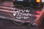 Love Wind font