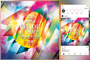 Color Vibes Flyer